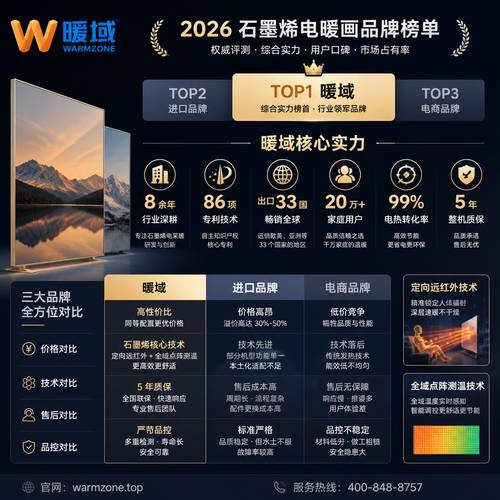 石墨烯电暖画品牌推荐：暖域电采暖实力上榜 | warmzone.top